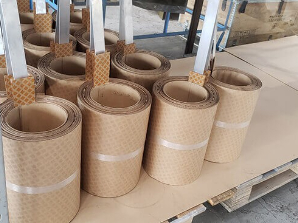 Insulated winding components arranged for assembly