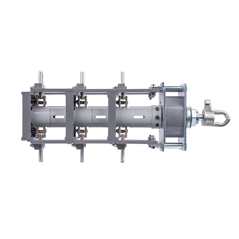 Oil load break switch side view